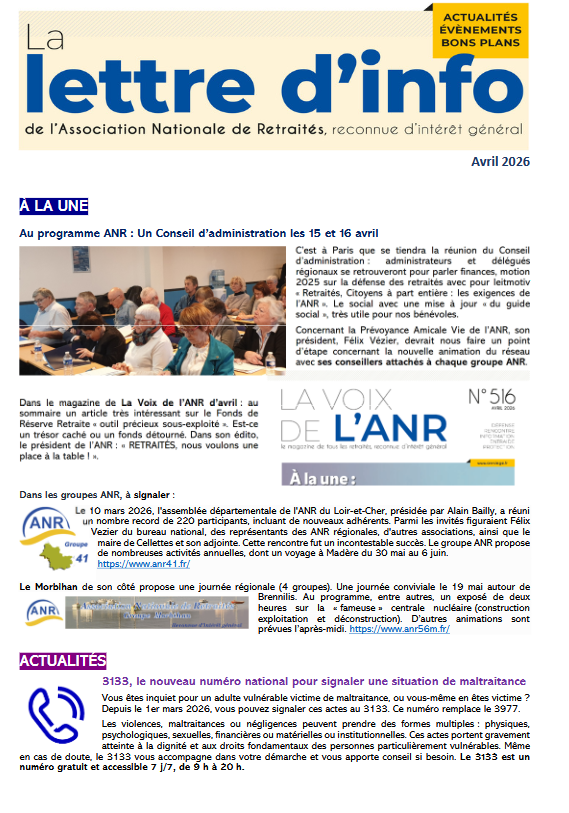 lettre infos avril 2026