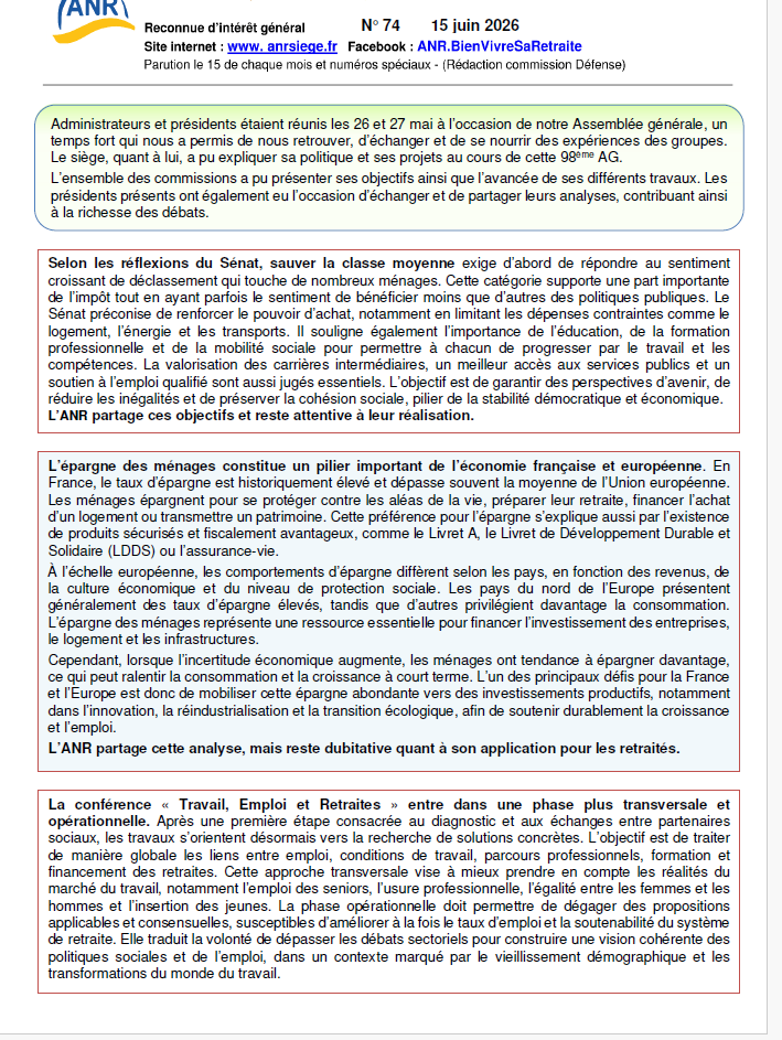 Flash defense Juin 2026